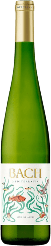 6,95 € Envio grátis | Vinho branco Bimbache Mediterrania Espanha Macabeo, Xarel·lo, Chardonnay Garrafa 75 cl