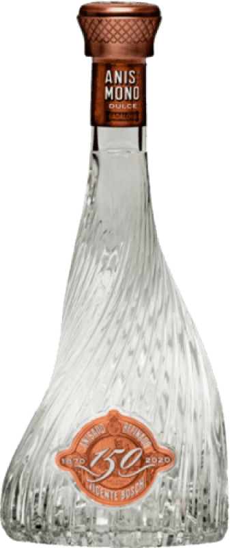 61,95 € 免费送货 | 茴香利口酒 Del Mono 150th Dulce — 甜型 限量版, Edición Especial Aniversario — 特别周年版 西班牙 70 cl