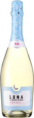 5,95 € 免费送货 | 白起泡酒 Murviedro Luna Sparkling 0.0 Blanco 西班牙 瓶子 75 cl 不含酒精