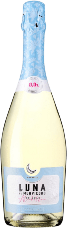 7,95 € 送料無料 | 白のスパークリングワイン Murviedro Luna Sparkling — 発泡性 スペイン 75 cl 0.0 ゼロゼロ アルコールなし