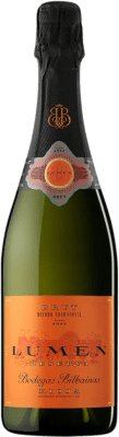 18,95 € 送料無料 | 白スパークリングワイン Bodegas Bilbaínas Lumen Brut 予約 D.O.Ca. Rioja ラ・リオハ スペイン Grenache ボトル 75 cl