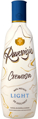 15,95 € Envío gratis | Crema de Licor Ruavieja Cremosa Light España Botella 70 cl