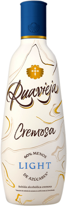 14,95 € Бесплатная доставка | Ликер крем Rua Vieja Cremosa Light Ruavieja Испания бутылка 70 cl