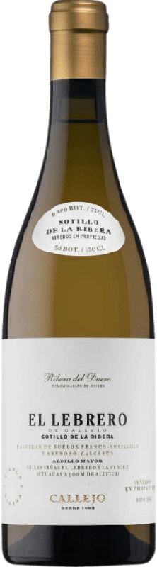 49,95 € Kostenloser Versand | Weißwein Félix Callejo El Lebrero D.O. Ribera del Duero Kastilien und León Spanien Magnumflasche 1,5 L