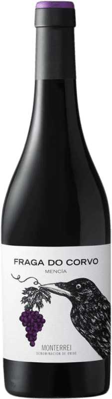 26,95 € Envio grátis | Vinho tinto Grandes Pagos Gallegos Fraga do Corvo D.O. Monterrei Galiza Espanha Mencía Garrafa Magnum 1,5 L