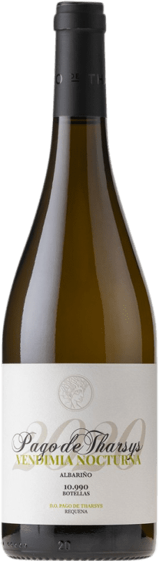17,95 € Envío gratis | Vino blanco Pago de Tharsys Vendimia Nocturna España Albariño Botella 75 cl