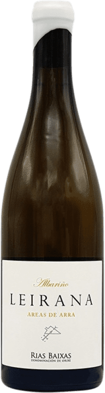 111,95 € Free Shipping | White wine Forjas del Salnés Leirana Areas de Arras D.O. Rías Baixas Galicia Spain Albariño Bottle 75 cl