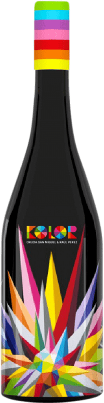 41,95 € Бесплатная доставка | Красное вино Raúl Pérez Kolor Okuda San Miguel D.O. Bierzo Кастилия-Леон Испания Mencía бутылка 75 cl