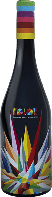 46,95 € Envio grátis | Vinho Tinto Raúl Pérez Kolor Okuda San Miguel D.O. Bierzo Castela e Leão Espanha Mencía 75 cl