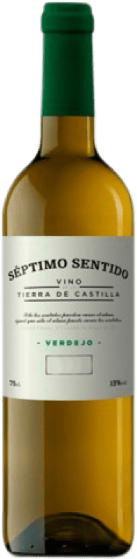 6,95 € Бесплатная доставка | Белое вино Vintae Séptimo Sentido I.G.P. Vino de la Tierra de Castilla Кастилья-Ла-Манча Испания Verdejo — Вердехо Бутылка 75 cl
