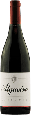 33,95 € Free Shipping | Red Wine Algueira Carravel Crianza — Aged D.O. Ribeira Sacra Galicia Spain Mencía Bottle 75 cl
