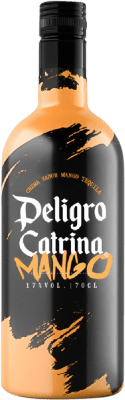 10,95 € Kostenloser Versand | Cremelikör Andalusí Peligro Catrina Tequila Mango Spanien Flasche 70 cl