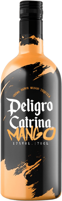 12,95 € Kostenloser Versand | Tequila Andalusí Peligro Catrina Crema — Creme Spanien 70 cl Mango, Tequila