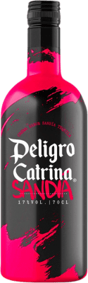 9,95 € Free Shipping | Liqueur Cream Andalusí Peligro Catrina Tequila Sandía Spain Bottle 70 cl