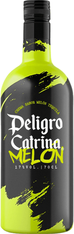 9,95 € 送料無料 | リキュールクリーム Andalusí Peligro Catrina Tequila Melón スペイン ボトル 70 cl