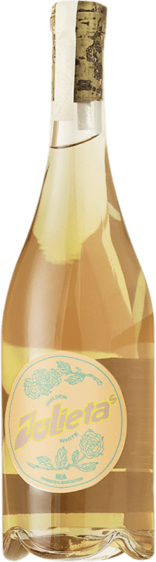14,95 € 免费送货 | 白酒 Juliet Rose Golden White D.O.Ca. Rioja 拉里奥哈 西班牙 Viura, Grenache White 瓶子 75 cl