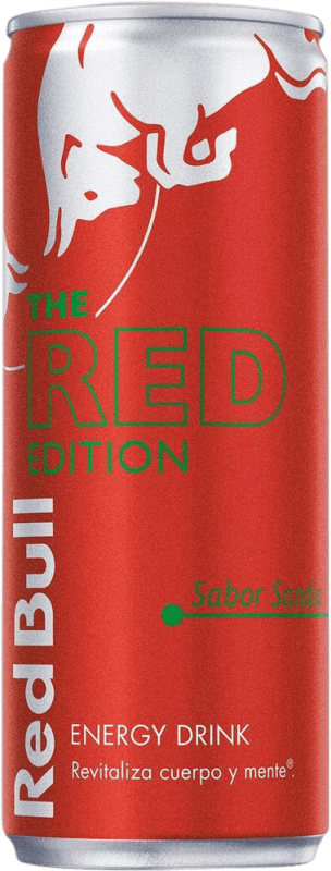 52,95 € Free Shipping | 24 units box Soft Drinks & Mixers Red Bull Energy Drink Watermelon Austria Can 25 cl