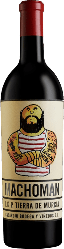 127,95 € 送料無料 | 赤ワイン Casa Rojo Macho Man D.O. Jumilla ムルシア地方 スペイン Monastrell ボトル Jéroboam-ダブルマグナム 3 L