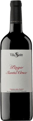 113,95 € Envío gratis | Vino tinto Viña Sastre Pago de Santa Cruz D.O. Ribera del Duero Castilla y León España Tempranillo Botella Magnum 1,5 L