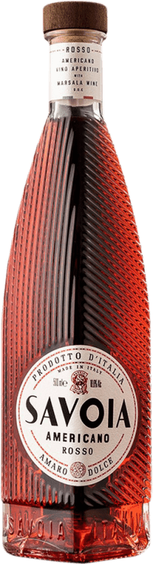 28,95 € Бесплатная доставка | Вермут Giuseppe Gallo Savoia Americano Rosso Италия бутылка 70 cl