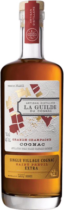 158,95 € Envío gratis | Coñac La Guilde Saint Preuil A.O.C. Cognac Francia Botella 70 cl