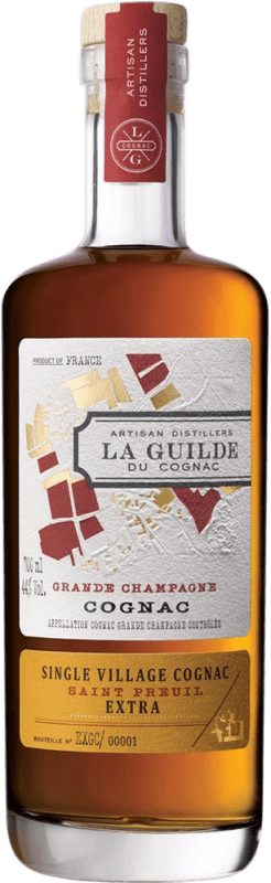 159,95 € Envio grátis | Conhaque Cognac La Guilde Saint Preuil A.O.C. Cognac França Garrafa 70 cl