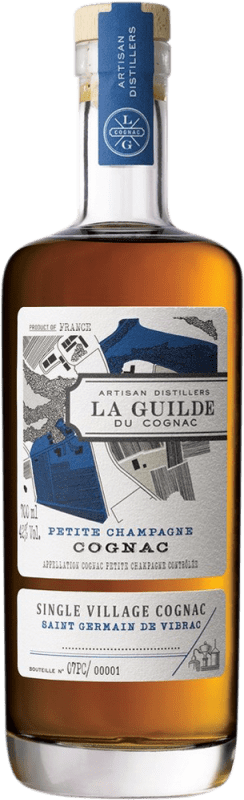 132,95 € Envío gratis | Coñac La Guilde Saint Germain de Vibrac A.O.C. Cognac Francia Botella 70 cl