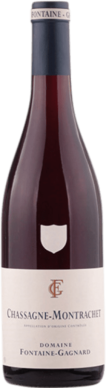 83,95 € Free Shipping | Red wine Fontaine-Gagnard Village A.O.C. Chassagne-Montrachet Burgundy France Pinot Black Bottle 75 cl