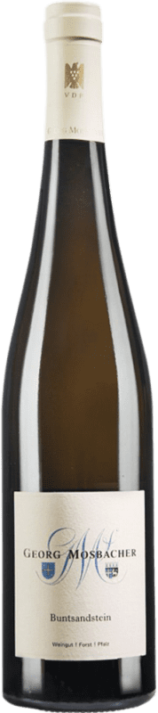 76,95 € Kostenloser Versand | Weißwein Georg Mosbacher Buntsandstein Q.b.A. Pfälz Pfälz Deutschland Riesling Magnumflasche 1,5 L