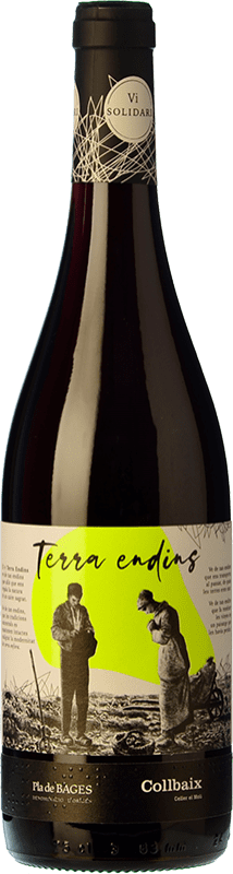 8,95 € Free Shipping | Red wine Moacin Terra Endins Negre D.O. Pla de Bages Catalonia Spain Merlot, Syrah, Mandó Bottle 75 cl