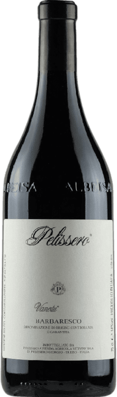 169,95 € Envío gratis | Vino tinto Pelissero Vanotu D.O.C.G. Barbaresco Italia Nebbiolo Botella Magnum 1,5 L