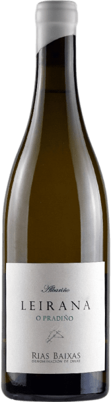 67,95 € Envio grátis | Vinho branco Forjas del Salnés Leirana o Pradiño D.O. Rías Baixas Galiza Espanha Albariño Garrafa 75 cl