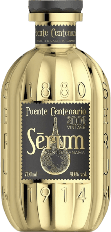 121,95 € Envío gratis | Ron Sérum Puente Centenario Panamá Botella 70 cl