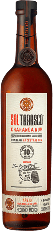 59,95 € Envío gratis | Ron Sol Tarasco Charanda México 10 Años Botella 70 cl