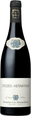 31,95 € Envío gratis | Vino tinto Les Alexandrins A.O.C. Crozes-Hermitage Borgoña Francia Syrah Botella 75 cl