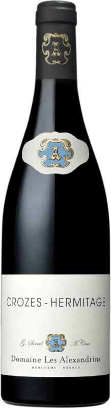32,95 € Бесплатная доставка | Красное вино Domaine Les Alexandrins A.O.C. Crozes-Hermitage Бургундия Франция Syrah бутылка 75 cl