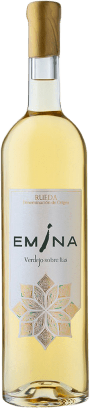 7,95 € Envío gratis | Vino blanco Emina Sobre Lías D.O. Rueda Castilla y León España Verdejo Botella 75 cl