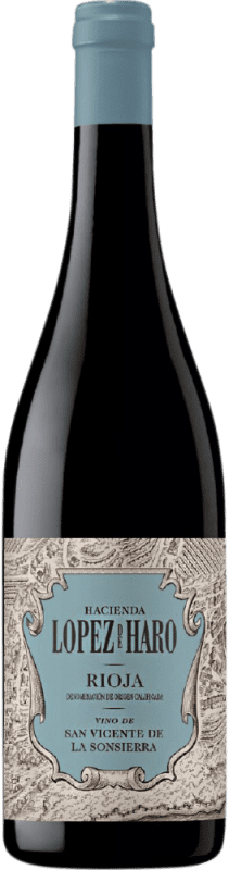 9,95 € Free Shipping | Red Wine Hacienda López de Haro San Vicente de la Sonsierra D.O.Ca. Rioja The Rioja Spain Tempranillo, Mazuelo 75 cl