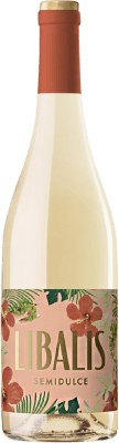 6,95 € Spedizione Gratuita | Vino Bianco Vintae Libalis Semiseco — Semisecco D.O.Ca. Rioja La Rioja Spagna Viura, Malvasia, Moscatel — Moscato 75 cl