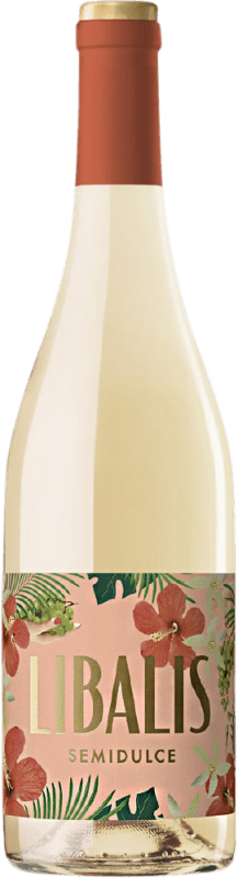 6,95 € Envio grátis | Vinho Branco Vintae Libalis Semiseco — Meio Seco D.O.Ca. Rioja La Rioja Espanha Viura, Malvasia, Moscatel 75 cl