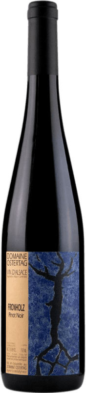 54,95 € Бесплатная доставка | Красное вино Domaine Ostertag Fronholz A.O.C. Alsace Эльзас Франция Pinot Black бутылка 75 cl