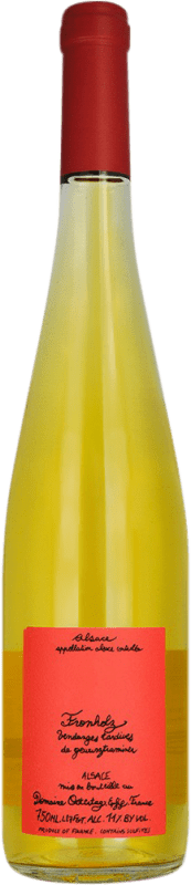 69,95 € Envio grátis | Vinho tinto Domaine Ostertag Vendanges Tardives Fronholz A.O.C. Alsace Alsácia França Gewürztraminer Garrafa 75 cl