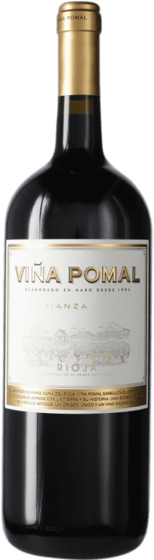 23,95 € Kostenloser Versand | Rotwein Bodegas Bilbaínas Viña Pomal Alterung D.O.Ca. Rioja La Rioja Spanien Magnum-Flasche 1,5 L
