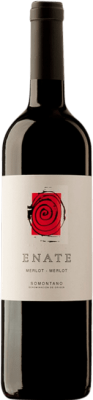 61,95 € Бесплатная доставка | Красное вино Enate D.O. Somontano Арагон Испания Merlot — Мерло Бутылка Магнум 1,5 L