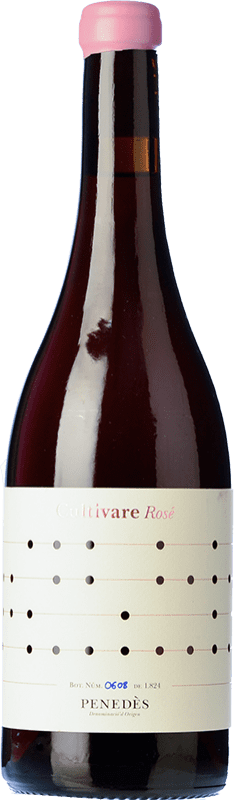 27,95 € Free Shipping | Rosé Wine Vallformosa Cultivare Rosé D.O. Penedès Catalonia Spain Syrah — Shiraz Bottle 75 cl