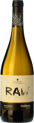 18,95 € Spedizione Gratuita | Vino bianco El Molí Raw D.O. Pla de Bages Catalogna Spagna Picapoll Bottiglia 75 cl