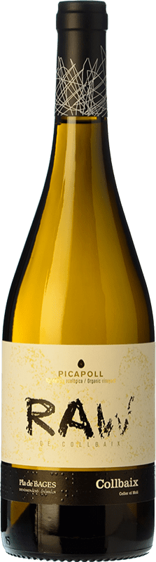 18,95 € Бесплатная доставка | Белое вино El Molí Raw D.O. Pla de Bages Каталония Испания Picapoll бутылка 75 cl
