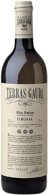 17,95 € Envío gratis | Vino blanco Terras Gauda o'Rosal Blanco D.O. Rías Baixas Galicia España Albariño Botella 75 cl