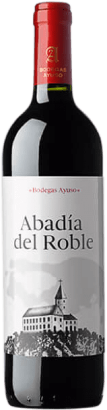 2,95 € Spedizione Gratuita | Vino rosso Ayuso Abadía del Roble D.O. La Mancha Castilla-La Mancha Spagna Bottiglia 75 cl