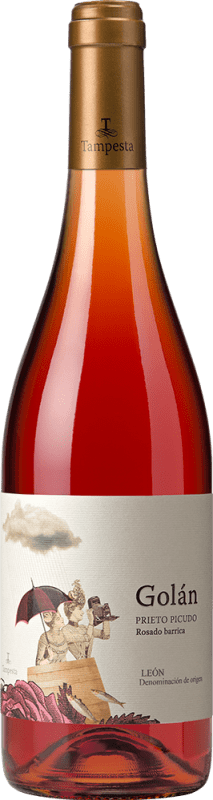 5,95 € Envio grátis | Vinho rosé Tampesta Golán Barrica D.O. Tierra de León Castela e Leão Espanha Prieto Picudo Garrafa 75 cl